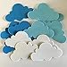 Kubert 36PCS Foam Cloud Without Stickers Early Learning Educational Intelligence DIY Toys Wall Book Ornament Kids DIY Toys