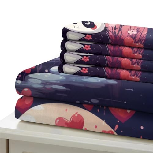 Funda nórdica de panda suave para evitar alergias en niños con cremallera práctica 7