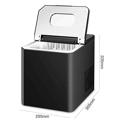 MHGD Eismaschine, elektrische Eismaschine auf dem Tisch, leiser, einfacher Betrieb, 18 kg EIS in 24 Stunden, 2,2-l-Tank… – Bild 3
