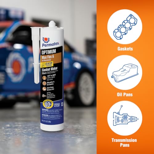 Image of Permatex 27237 Optimum Black Gasket Maker, 13 oz