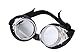 WELDINGER Schraubringbrille/Korbbrille mit klaren Gläsern VSG Sicherheitsglas splitterfrei