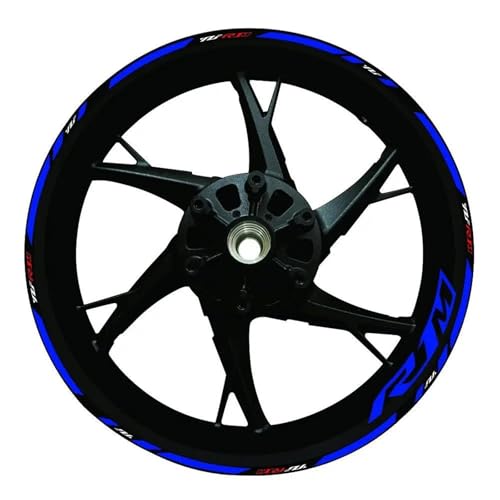 Autocollants jante Yamaha YZF R3 R7 - Stickers de roue moto pour vos sorties nocturnes