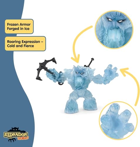 Image of Schleich Eldrador - Ice Giant Toy Figurine - Kids Ages 7+ | 70146 | Monster Figurine, Battle Creature Toy for Boys 7+, Fantasy Beast, Action Figure Gifts, Screen-Free Imaginative Pretend Play