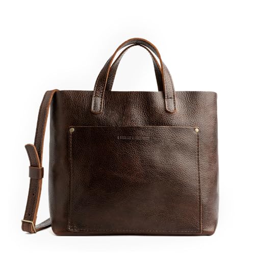 Image of Portland Leather Goods Medium Crossbody Tote for Women - Handmade from the Finest Full-Grain Hides | Handmade