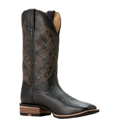 Image of ARIAT Men's Ricochet Cowboy Boot, Black Carbon, 12 Wide