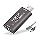 Price comparison product image Video Capture Card HDMI to USB 3.0 Audio Video Grabber 1080p/4k Live Broadcasting, No Power Required