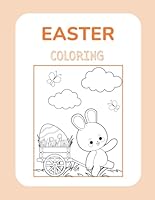 Easter Coloring Book: Libro da colorare e attività di Pasqua per bambini 3-5 anni: labirinti, unisci i puntini, trova l’intruso e decora l’uovo (Italian Edition) B0F6232YRD Book Cover