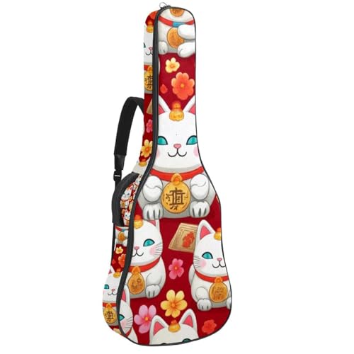 Housse de guitare acoustique 109 cm légère pour éviter la fatigue du dos