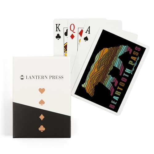Lantern Press Beartooth Pass 52 Cartas Póker