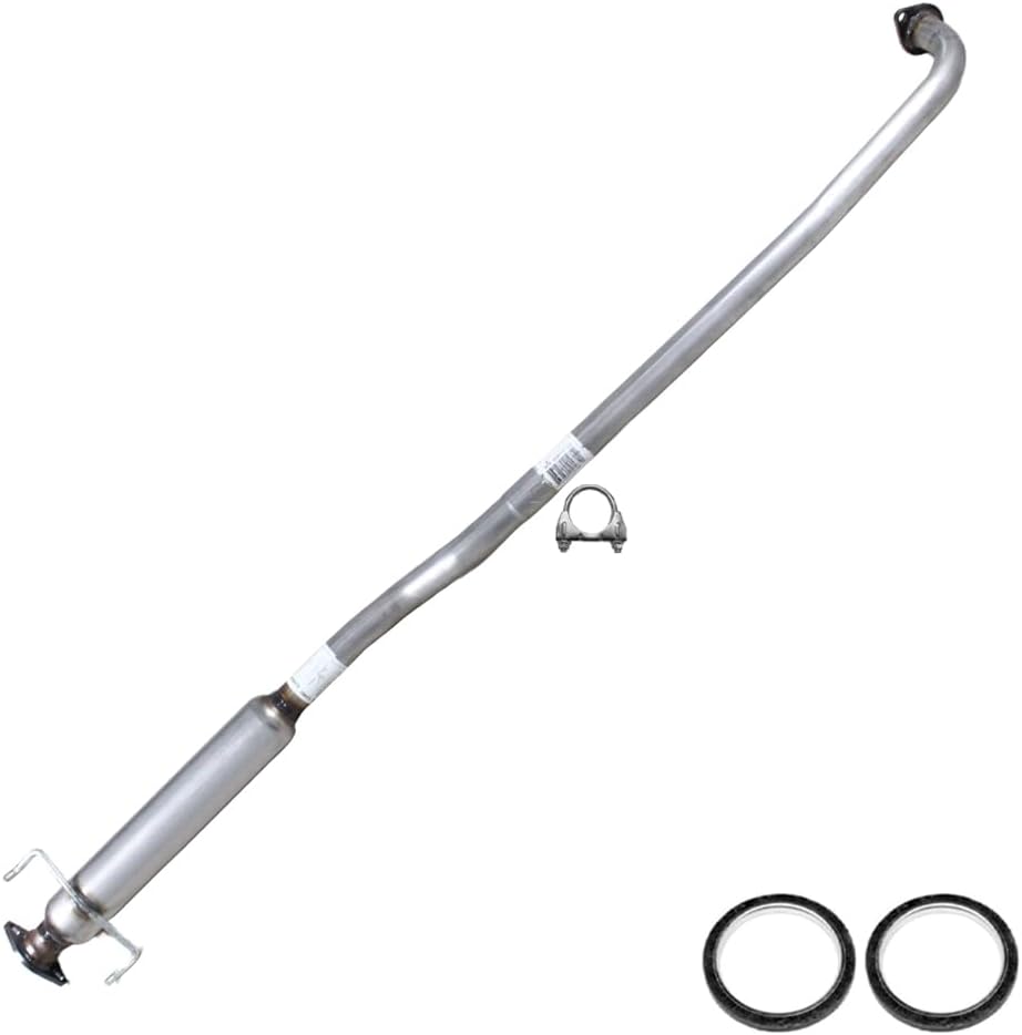 Northeastern Exhaust | Stainless Steel Direct Fit Exhaust Resonator Pipe Compatible for Toyota Camry 2003-2006 2.4L | Free Gaskets and Clamp Included | Fit for PZEV Models Only