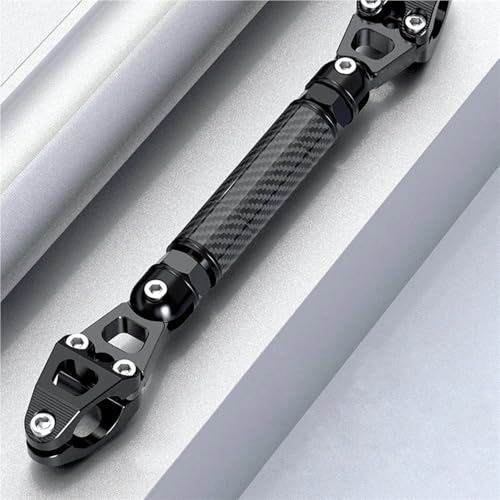 Barra de equilibrio universal moto fibra de carbono soporte extensor manillar ajustable 22 mm 4