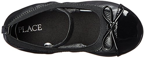 Image of The Children's Place Girls Kayla Velvet Flat Shoe Shoe
