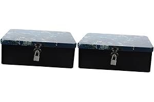 PRETYZOOM 2pcs Cookie Jar with Lock