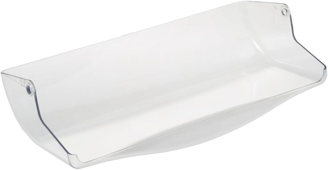 Refrigerator Door Dairy Compartment Cover Replacement, Dairy Door Lid for Butter and Small Food Storage, Clear Flip Cover for Fridge Door Bin, Compatible with GE Model ESH22JSWCSS,