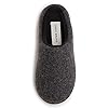 Lucky Brand Boy’s Faux Wool Clog Slippers with Memory Foam