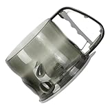 Erconsso Tamiz Para Horneado - Tamiz De Alimentos De Malla Fina Transparente Con Escala | Colador de Cocina y Espolvoreador de Harina | Para Hogar Restaurantes Pastelería Cafetería Tienda