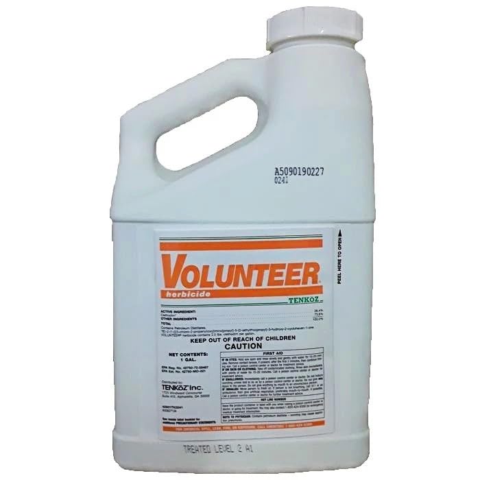 Clethodim 2E Herbicide Concentrate Volunteer 1 Gallon Grass Killer Compare to Select Max/Grass Out