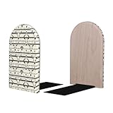Cadeau attentionné : avec des motifs imprimés élégants, ces serre-livres décoratifs servent de bouchon de livre unique et un cadeau parfait pour les amateurs de livres et les lecteurs passionnés. Impressionnez vos amis et vos proches avec un organiseur de livres rétro imprimé tête de chèvre qui combine fonctionnalité et touche de style