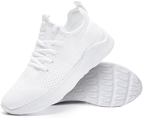 EGMPDA Women Road Running Shoes Breathable Lightweight Workout Athletic Walking Shoes Gym Tennis Training Fashion Sneakers