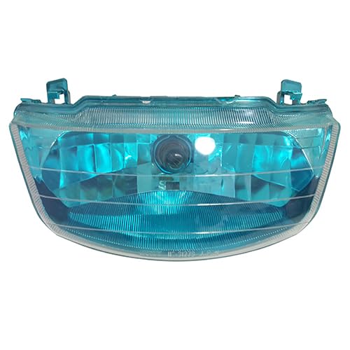 Amazon | エナジープライス バイク ヘッドライトASSY ブルーレンズ