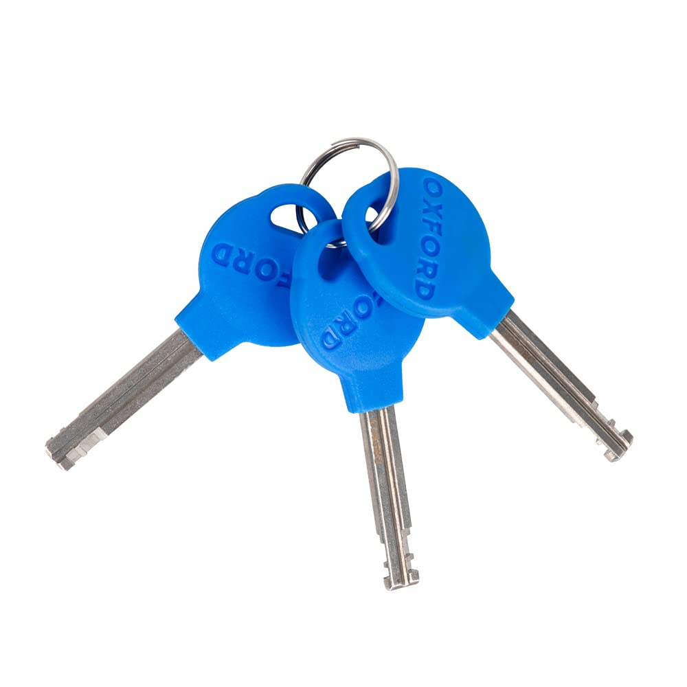 Oxford Catena di allarme 10 10mm Square Link multiuso catena serratura 2.0m