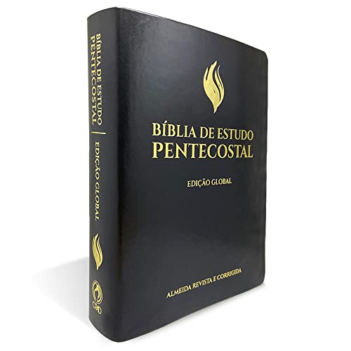 BIBLIA DE ESTUDO PENTECOSTAL GRANDE LUXO PRETA (EDICAO GLOBAL)