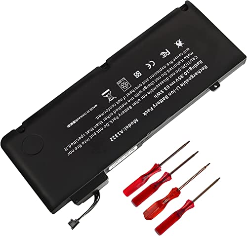 Batterie A1322 pour MacBook Pro 13 pouces modèles de mi-2009 à 2012 compatible A1278 MB990