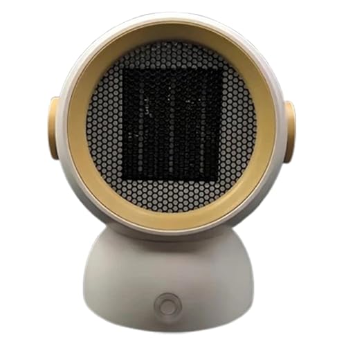Calentador Portátil,Calentador De Escritorio, Calentador De Escritorio Para Uso Interior, Calentador De Escritorio, Temperatura Ajustable, Calentamiento Rápido Para El Escritorio De
