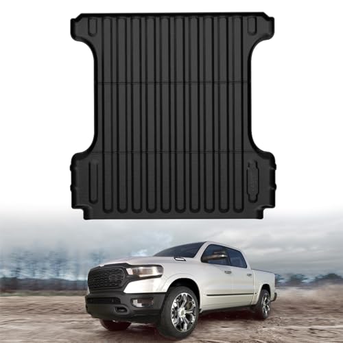 Lasfit 5ft7 Truck Bed Mat For Ram 15001500 Rho 2019-2026 Ram 1500 Classic 20...