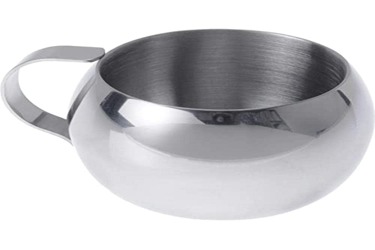 GSI Outdoors 63390 Glacier Stainless Double Walled Espresso Cup, One Size, Silver