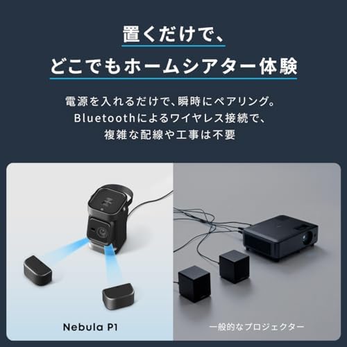 Nebula P1 NebulaMaster 映像処理 色補正 鮮やかな映像