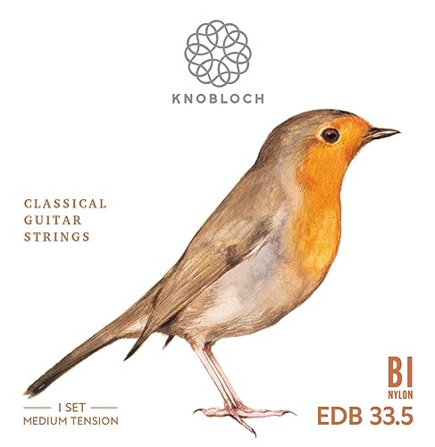 KNOBLOCH STRINGS - Spanish Guitar Strings, metallic silver