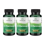 Swanson D-Mannose 700 mg 60 Caps (3 Pack)