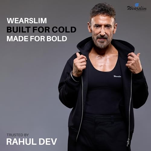 Image of Wearslim Winter Warmer Thermal Vest for Men Ultra Soft Round Neck Winter Inner Wear Top Underwear