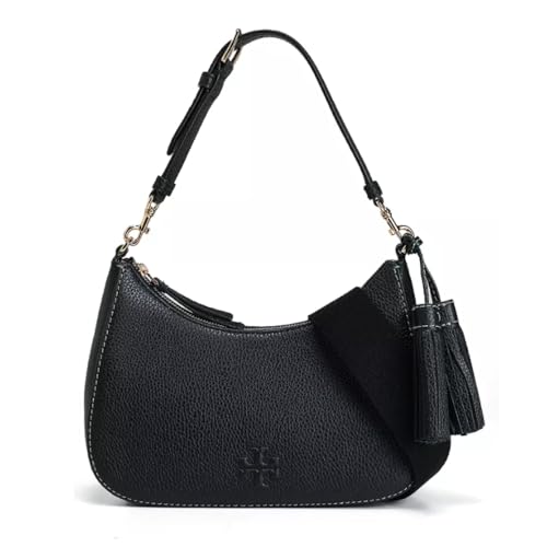 Tory Burch Women's Thea Convertible Crossbody Shoulder Bag (Black)