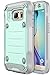 Galaxy S7 Case, E LV Samsung Galaxy S7 Hybrid Armor Protection Defender Case Cover with Built-in Screen Protector For Samsung Galaxy S7 - [MINT / GREY]