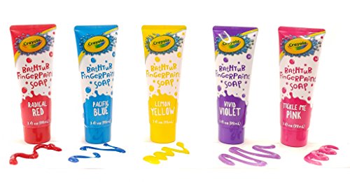 Crayola Bath Time Bundle - 9 Items: Bubble Bath, Bathtub Fingerpaint Soap, Jumbo Wash Pens, And Body Wash #TOP1