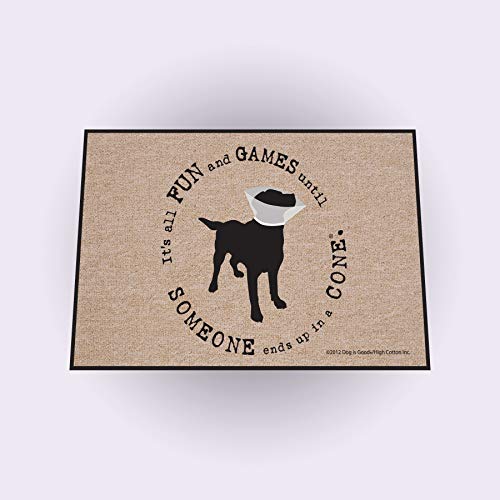 High Cotton Someone Ends Up in a Cone Doormat