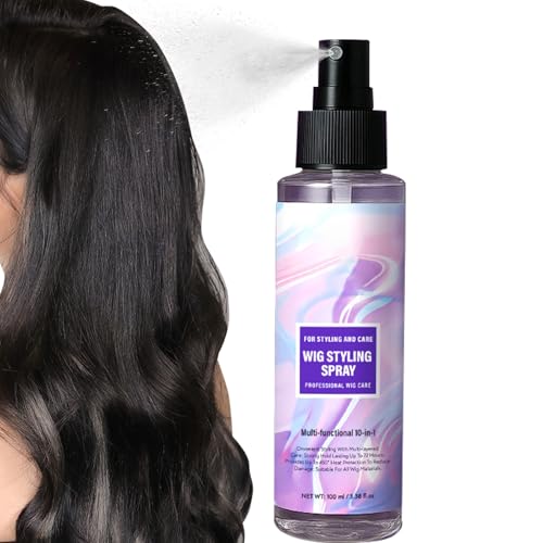 Peluca Spray Para Cabello Humano | Volumen Seco De 100 Ml Spray Para Estilizar Peluca - Nutrishing Productos De Cuidado Personal Accesorios Para Extensiones Antidrizz Para Viajar En Casa Seco