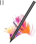 Stylus Pen for Surface, Digital Pen Compatible with Microsoft Surface Pro X/9/8/7/6/5/4/3/Surface Laptop 5/4/3/2/1/go 3/2/1/Book 2/1/Studio, Magnetic Adsorption, Palm Rejection Stylus Pen-Black