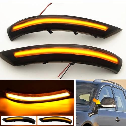 Clignotant dynamique Touareg miroir latéral LED séquentiel de haute précision