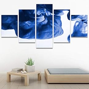 SIGNWIN 5 Panel Canvas Wall ArtAbstract Colorful Decorative...