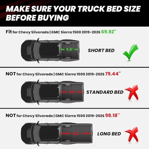 LASFIT Truck Bed Mat