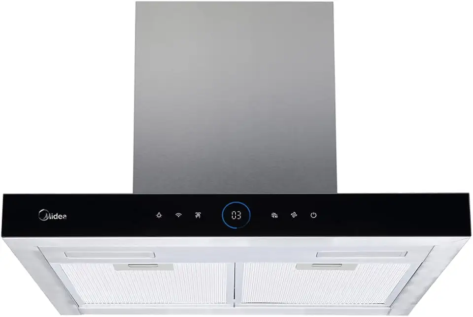 Coifa de Parede 60cm Smart Pro Touch Midea 127v