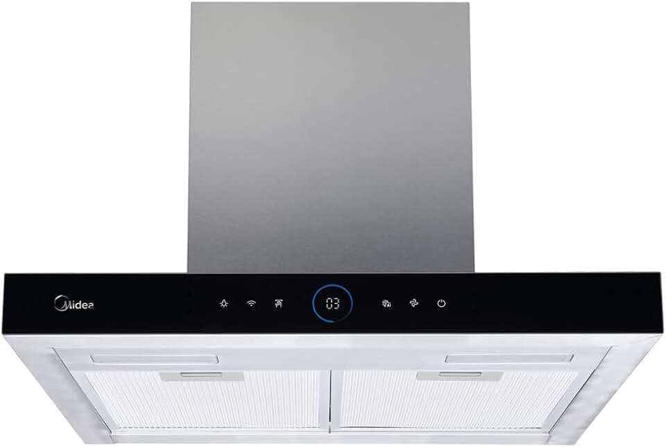 Coifa de Parede 60cm Smart Pro Touch Midea 127v