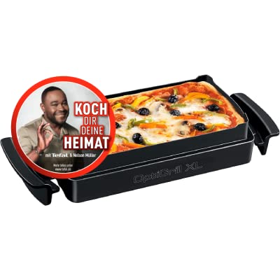 Tefal XA7278 OptiGrill+ XL Backschale | geeignet für alle OptiGrill+ XL Modelle | 2 Liter Fassungsvermögen | antihaftbeschichtete Aludruckguss-Form | Portionen 4 bis 6 | Schwarz – Bild 3