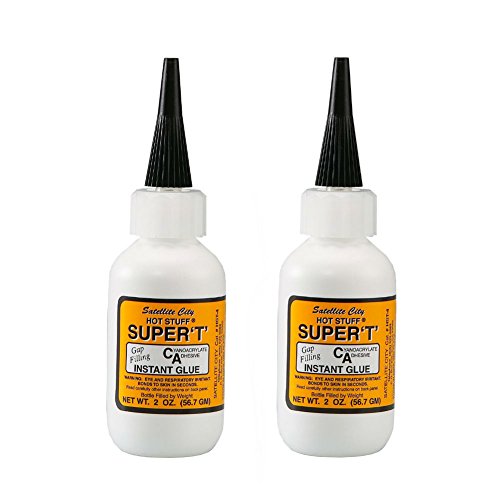 Hot Stuff Super T Medium Instant CA Glue, 2oz HST-4 (Pack of 2)