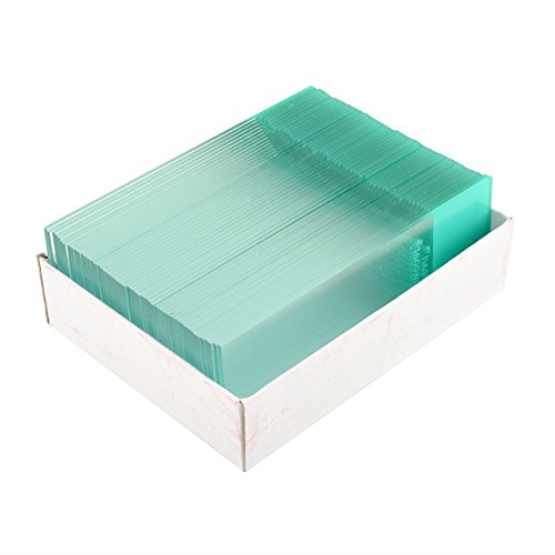 Gulin Lot de 50 lames vierges pré-nettoyées pour microscope Cover