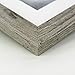 Scholartree Grey 11x14 Picture Frame set of 2,Display 11x14 without Mat or 8x10 with Mat，Wall Gallery Photo Frames