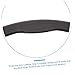 CORHAD Skateboard Deck Guard Rubber Anti-Collision Strip for Edge Protection Easy Install for Skateboard Flexible Wear-Resistant Design